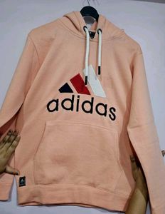 💮Peach Adidas Hoodie