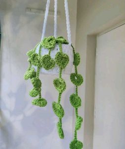 Crochet Hanging Pot