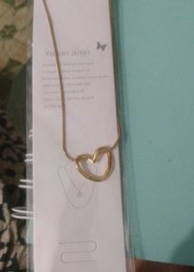Golden  Bow Necklace