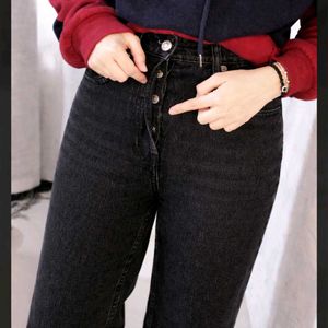 Dark Wash Wide Leg Jeans