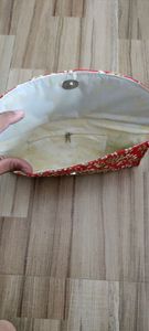 accesories + ethnic clutch combo