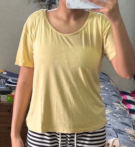 butter yellow Basic T-Shirt