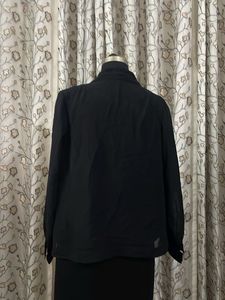 Elegant Black Chiffon Blouse