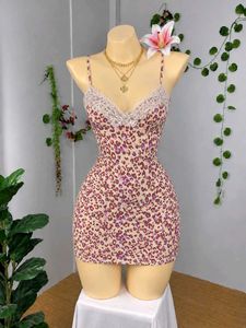 🐆🎀 Y2K Leopard Print Mini Dress 🎀🐆