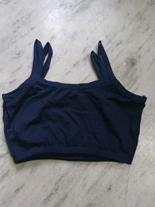 Navy Blue Sports Bras - Pack of 2