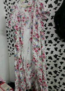 Floral Wrap Maxi Dress