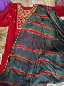 Elegant Embroidered Kurta Set