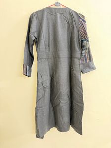 Stylish Striped warm winter dress