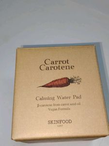 SKINFOOD Carrot Carotene Calming Water Pad