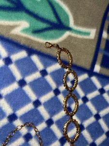 Gold Tone Chain Belt