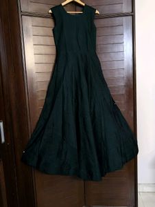Elegant Dark Green Kurta Set with Dupatta