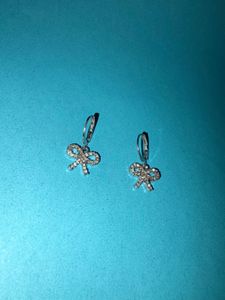 Bow Drop Earrings