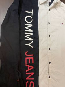 Tommy Hilfiger black and white shirt