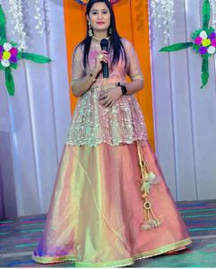 Stunning Pink Embroidered Lehenga for Special Occa