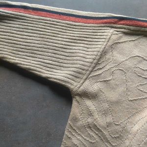 Unique Patterned Knit Sweater