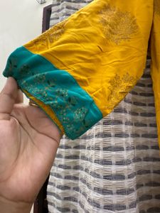 yellow kurta