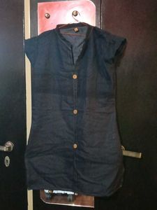 Women's Denim Kurta