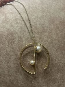 Gold & Pearl Statement Necklace