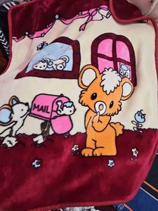 Cute Cartoon Baby Blanket