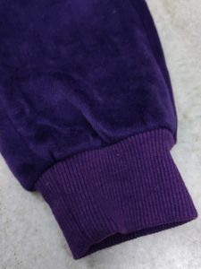 Purple Joggers with D5 Detail
