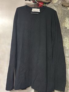 ZARA Relaxed Fit Black T-Shirt Man