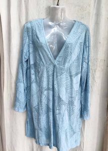 light blue dress