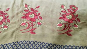 Beautiful Printed Saree with blouse