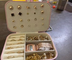 Pink Jewelry Organizer Box