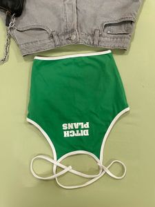 Green Halter Top