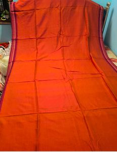 Vibrant kanji varam Saree with Pink Border