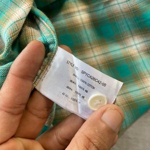 Men's Plaid Short Sleeve Shirt