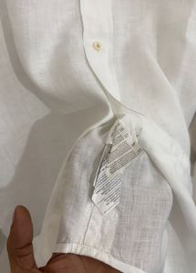 Classic White Linen Shirt