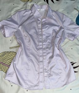 Women's Short Sleeve Button-Up Shirt