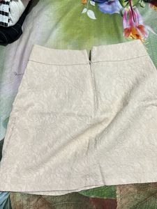 Nude Colour Skirt