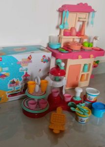 Kids Ice Cream maker and kitchen play set