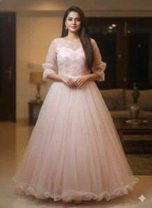 Bridal Pink Barbie Gown