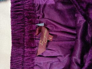Stylish Velvet Dhoti Pant