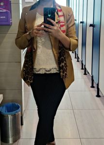 tan colour formal/ casual blazer