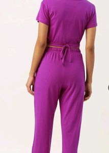 Magenta Lounge Pant set