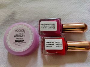 Nail Polish +Free Remover