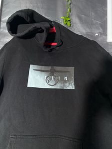 Black  Balvin Graphic Hoodie