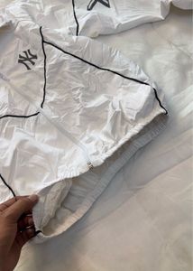 White NY Track Jacket upper