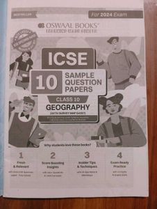 Icse 10 Geography Oswaal Sample Paper