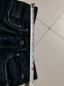 womens Dark Wash Denim Shorts