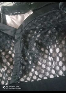 Chic Black Lace Detail Jumpsuit