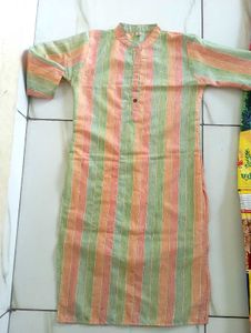 Striped Cotton Kurta