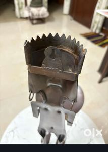 Unique Metal Figurine Decor Piece