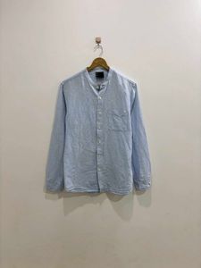 Light Blue Linen Shirt