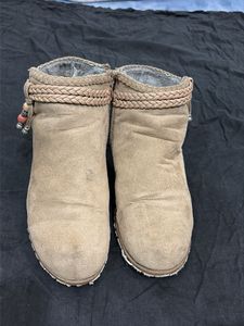 Cozy Tan Suede Ankle Boots