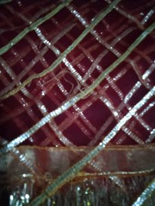Embellished chunar &amp; 5m saree fabric